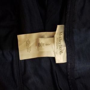 Motherhood maternity large navy blue active work out pants